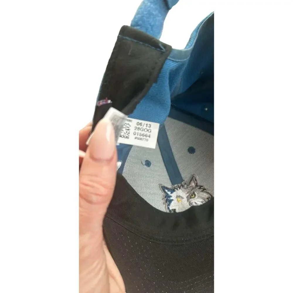 Vintage Youth Timberwolves Hat signed by J.J. Barea # 11